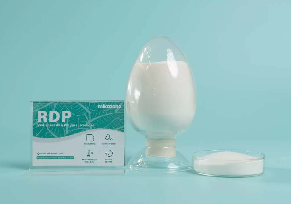 RDP product display sign, a petri dish containing RDP powder, and a seed bottle.
