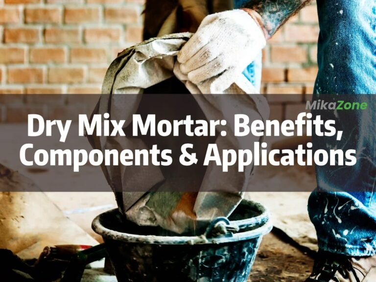 Dry Mix Mortar: Benefits, Components & Applications